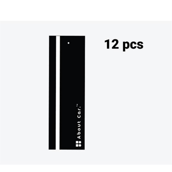 About Car Air Freshener | 12 Count (Pack of 1) | Frost Noir - Picture 1 of 4